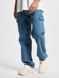 bequeme Denim Project Herren Jeans mit Baumwolle Blau