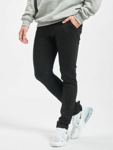 stylische Denim Project Herren Jeans Stretch Reißverschluss Taschen Schwarz