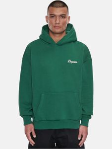 weicher Dropsize Herren Hoodie Rippbündchen Kapuze mit Baumwolle Grün