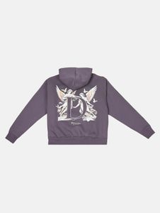 Modern drop-size men's hoodie with pockets, ribbed cuffs, and cotton, dark grey