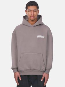 weicher Dropsize Herren Hoodie mit Baumwolle Beige