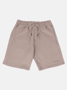 Casual drop-size men's shorts with cotton, beige