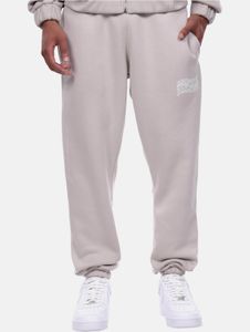 modern drop-size men's jeans, oversized with cotton, beige