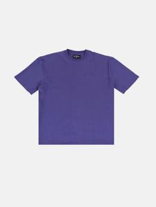 T-shirt homme décontracté, coupe ajustée, 210 g/m², coton, bleu
