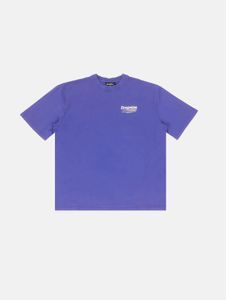 lässiges Dropsize Herren T-Shirt Oversize 260 g/m² mit Baumwolle Blau