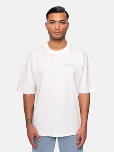 T-shirt homme confortable à coupe ajustée, en coton blanc