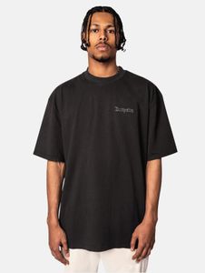 modernes Dropsize Herren T-Shirt mit Baumwolle Schwarz
