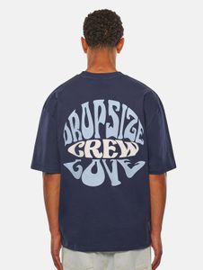 T-shirt da uomo comoda, vestibilità aderente, 210 g/m², cotone, blu navy