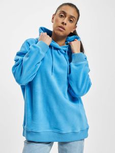 Sweat à capuche Tommy Jeans pour femme, bleu décontracté