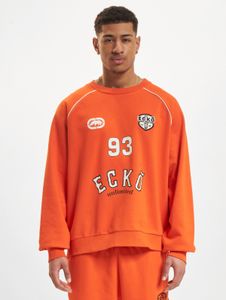 Casual Ecko Unltd. men's sweatshirt with cotton, orange