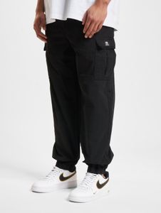 Jean Ecko Unltd. pour homme, confortable, avec cordon de serrage et poches, en coton noir.