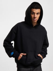 Felpa con cappuccio da uomo Modern Ecko Unltd., in cotone, nera