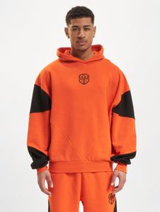 Sweat à capuche confortable Ecko Unltd. pour homme, en coton, rouge et noir.