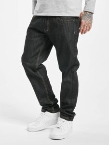 Pantalones vaqueros cómodos para hombre de Ecko Unltd., corte recto, bolsillos con cremallera, algodón, color negro.
