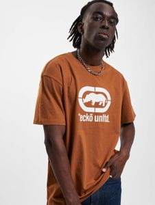 Sporty Ecko Unltd. men's oversized T-shirt, 180 g/m², cotton, brown