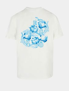 T-shirt homme Ecko Unltd. confortable, 240 g/m², coton, blanc