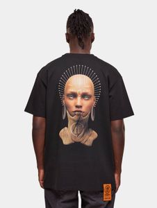 T-shirt oversize pour homme Comfortable Forgotten Faces, 240 g/m², coton, noir