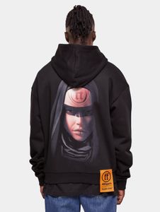 Modern Forgotten Faces men's hoodie, 460 g/m², cotton, black