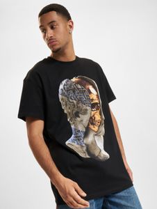 sportliches Forgotten Faces Herren T-Shirt Oversize mit Baumwolle Schwarz