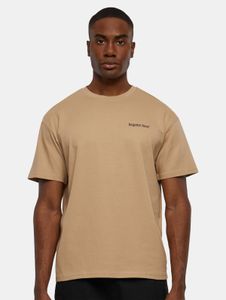 bequemes Forgotten Faces Herren T-Shirt Oversize mit Baumwolle Beige