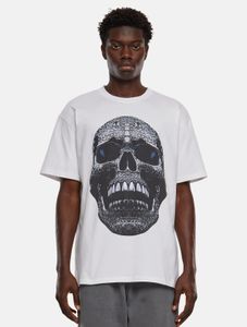 bequemes Forgotten Faces Herren T-Shirt Oversize 240 g/m² mit Baumwolle Weiß
