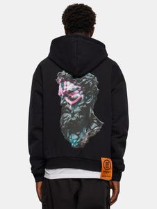 Casual Forgotten Faces men's hoodie, 460 g/m², cotton, black