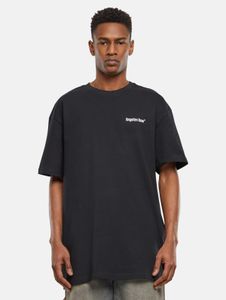 lässiges Forgotten Faces Herren T-Shirt Oversize 240 g/m² mit Baumwolle Schwarz