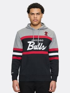 Sweat à capuche moderne Mitchell & Ness pour homme, en coton noir