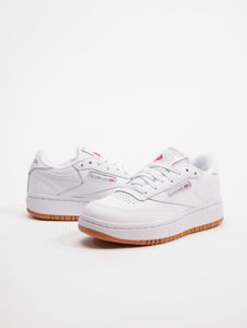 stylische Reebok Herren Sneaker Kordelzug Rippbündchen Weiß