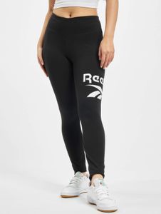 lässige Reebok Damen Hose Stretch mit Baumwolle Schwarz