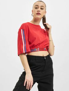 comfortable adidas women's T-shirt red
