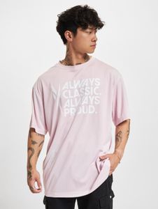 T-shirt Reebok pour homme, rose pâle, style sportif