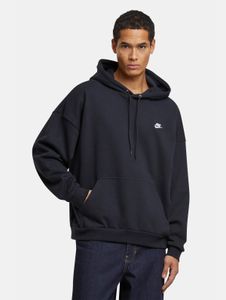 modern NIKE men's hoodie with cotton, black
