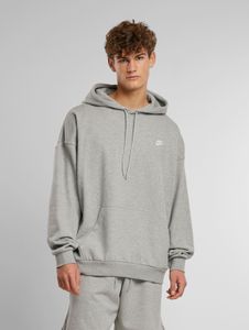 Felpa casual da uomo NIKE in cotone, grigia