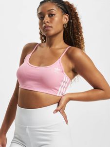 sporty adidas women's stretch T-shirt, pink