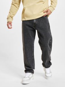 Pantalones vaqueros casuales Edwin para hombre, de algodón, color negro.