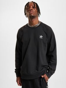 Comoda felpa da uomo Adidas in cotone, nera