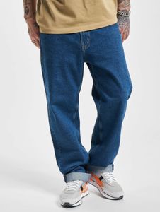 Vaqueros Calvin Klein para hombre, corte recto, algodón, color azul.