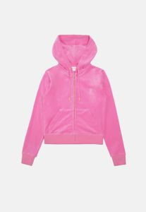 Sudadera informal con capucha para mujer de Juicy Couture, color rosa.