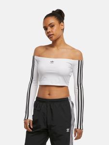 Casual adidas women's stretch sweatshirt, white
