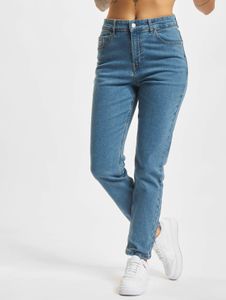 Jean Stylish Denim Project pour femme, coupe slim, stretch, fermeture éclair, coton, bleu