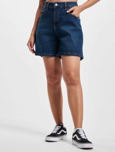 Vaqueros cómodos de Denim Project para mujer con cremalleras y bolsillos, color azul.