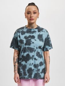 T-shirt moderne Just Rhyse pour femme, en coton bleu