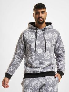 lässiger Just Rhyse Herren Hoodie Kapuze Schwarz