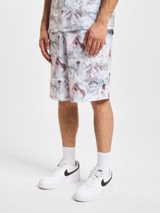 bequeme Just Rhyse Herren Shorts Kordelzug Taschen Grau