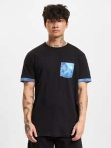 T-shirt homme Just Rhyse, style sportif, en coton noir