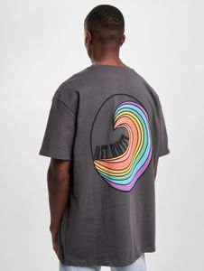 Comoda t-shirt oversize da uomo Just Rhyse, 240 g/m², cotone, antracite