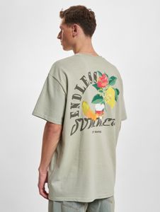 T-shirt sportiva da uomo Just Rhyse, oversize, 240 g/m², cotone, verde
