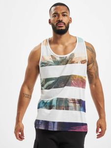 Comoda t-shirt da uomo Just Rhyse, bianca/multicolore