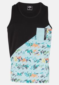 modernes Just Rhyse Herren T-Shirt mit Baumwolle Schwarz/Bunt